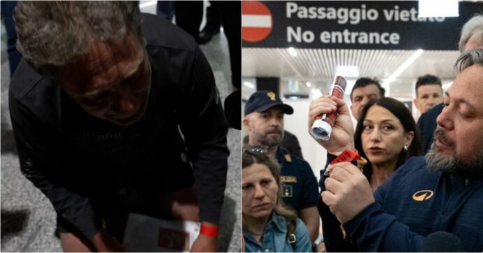 Flotilla, Mantovani e Carotenuto con la matricola rossa al polso: “Ci hanno chiamato per numero puntandoci il mitra addosso”