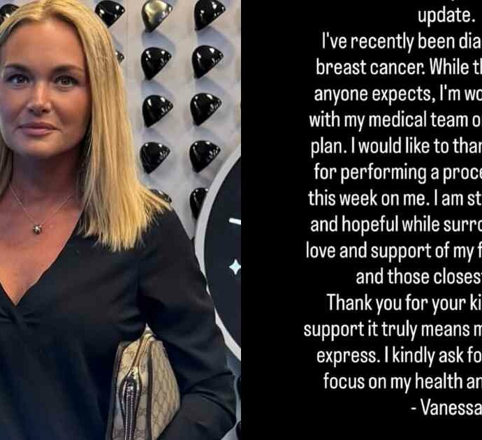 “Mi è stato diagnosticato un cancro al seno, nessuno si aspetta una notizia così. Lavoro con il mio team medico su un piano di trattamento”: parla Vanessa Trump