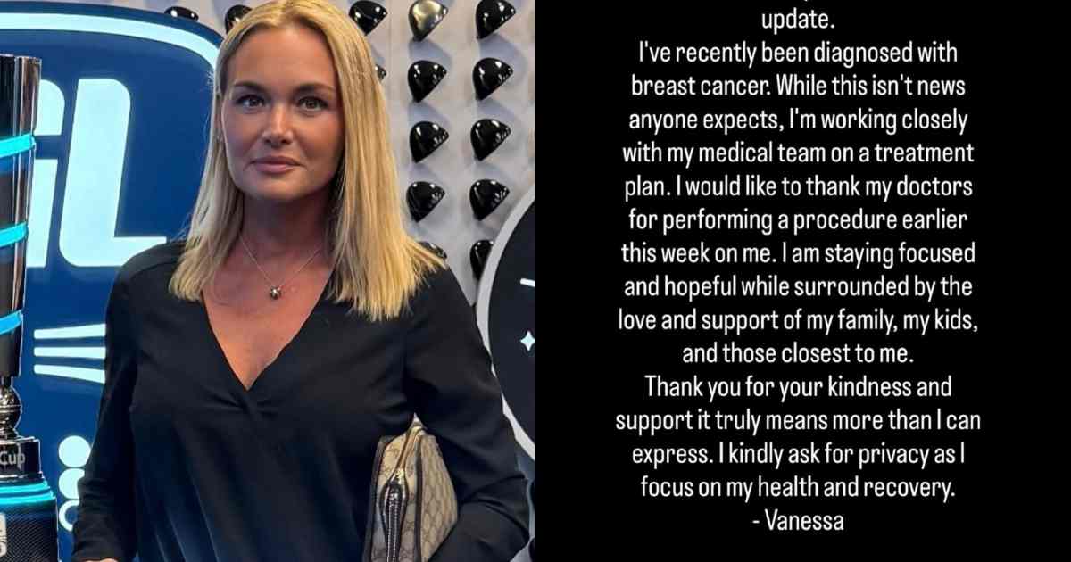 “Mi è stato diagnosticato un cancro al seno, nessuno si aspetta una notizia così. Lavoro con il mio team medico su un piano di trattamento”: parla Vanessa Trump