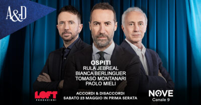 Copertina di Berlinguer, Mieli, Montanari e Jebreal ospiti di Sommi sabato 23 maggio. Con Travaglio e Scanzi