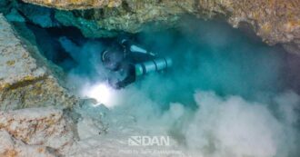 Maldive, le prime immagini dento la grotta dove sono morti i 5 italiani: gli scatti dei sub finlandesi che hanno recuperato i corpi