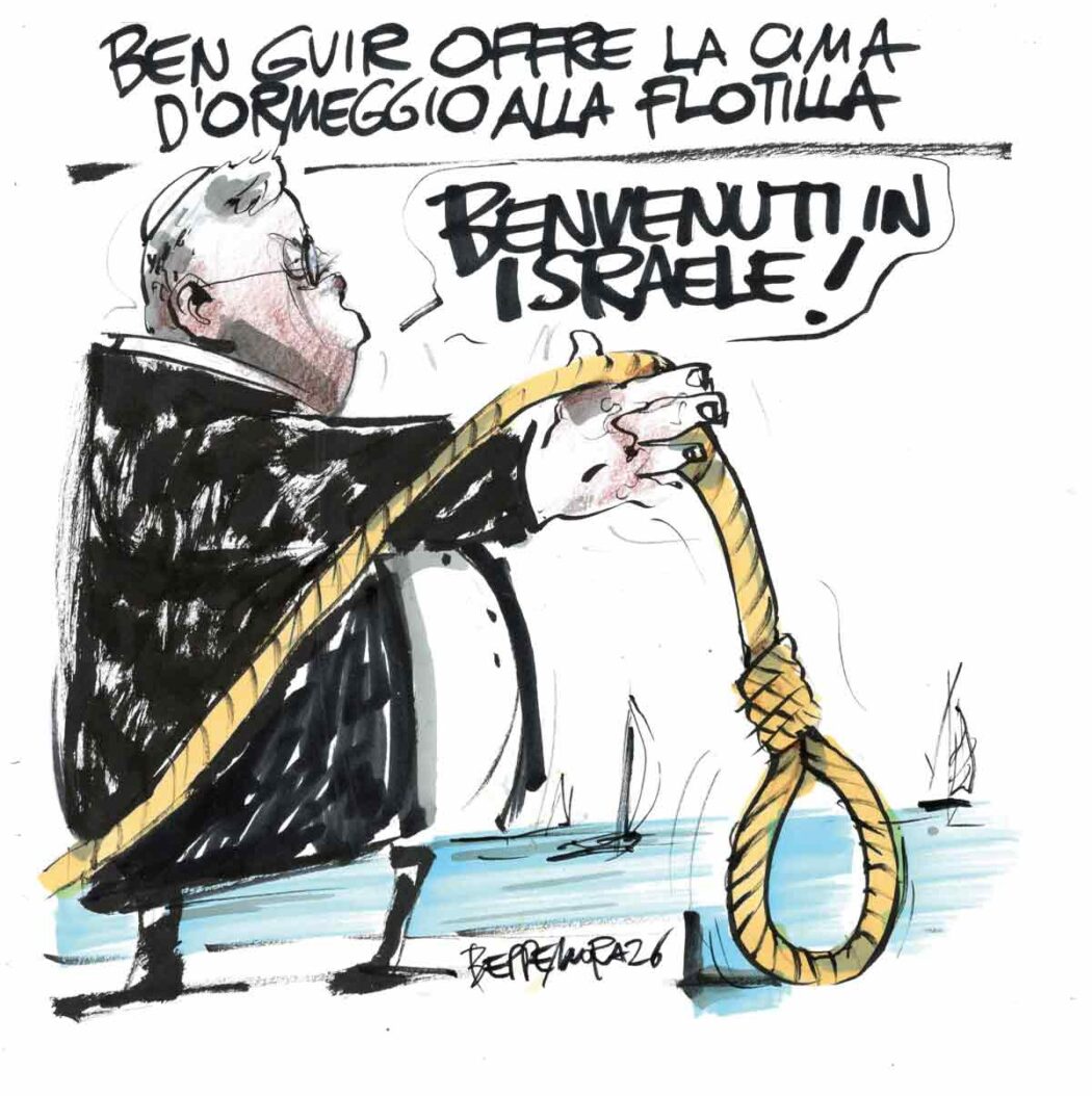 La vignetta di Beppe Mora