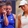 Copertina di Paolini-Errani, niente doppio al Roland Garros. La bolognese gioca con l’austriaca Lilli Tagger, 18enne amica di Sinner