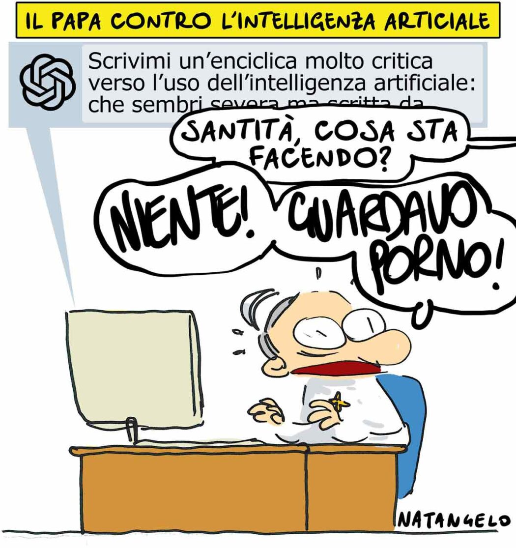 La vignetta di Natangelo