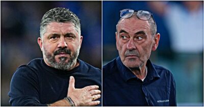 Copertina di La Lazio ha scelto Gattuso, l’Atalanta su Sarri (che però deve prima accordarsi con Lotito). Comincia il valzer delle panchine