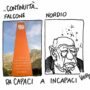 Copertina di La vignetta di Vauro
