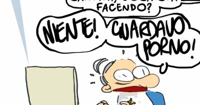 Copertina di Il Papa contro l’IA