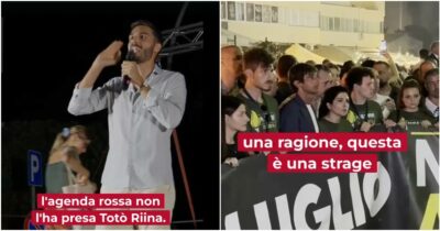 Copertina di Il video dell’intervento dell’attivista antimafia: “Il vostro è depistaggio istituzionale”