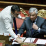 Copertina di Governo diviso (di nuovo) sull’Ucraina nell’Ue. Lega: “Sarebbe un danno economico e sociale”. Tajani: “Noi favorevoli, ma prima i Balcani”