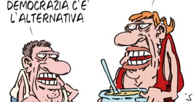 Copertina di La vignetta di Franzaroli