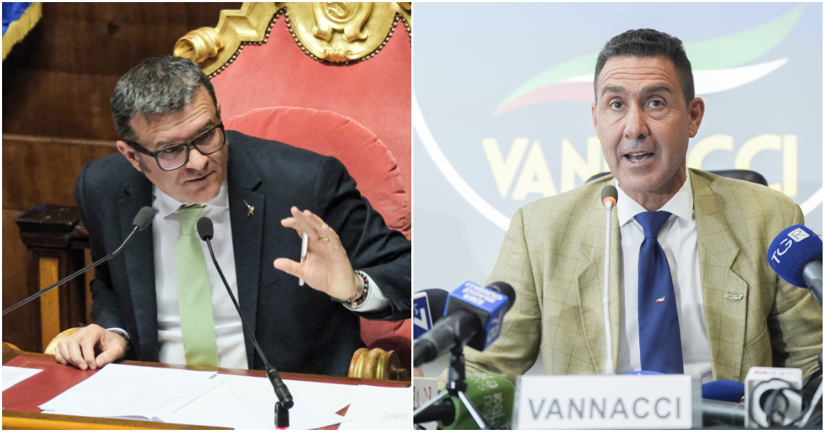 volano stracci a destra vannacci attacca centinaio e il senatore leghista replica sono io o la sinistra il suo avversario da Ilfattoquotidiano.it volano stracci a destra vannacci attacca centinaio e il senatore leghista replica sono io o la sinistra il suo avversario