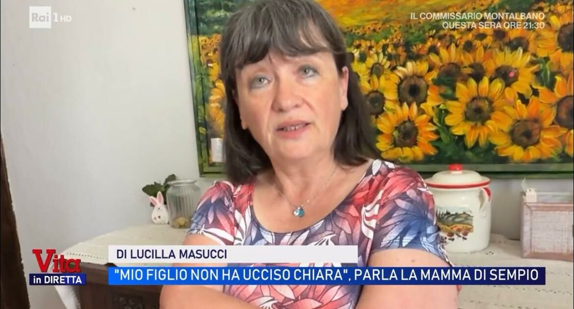 “Non sono più certa che Alberto Stasi sia l’assassino di Chiara”: le parole della mamma di Andrea Sempio a la “Vita in Diretta”