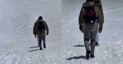 Copertina di In sneakers sul ghiacciaio a 4mila metri: il video choc accende la polemica. Gli esperti: “Una scelta sbagliata dell’equipaggiamento si può trasformare in emergenza”