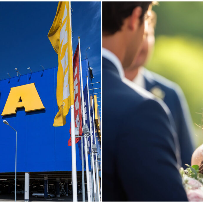 IKEA spalanca i negozi ai matrimoni: cerimonie economiche con amici e parenti tra divani e cucine (per ora sarà possibile solo in Svezia)