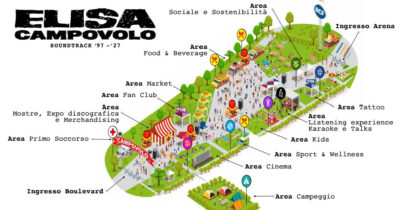 Copertina di Elisa festeggia 30 anni di carriera con un evento a Campovolo: tutte le informazioni, la data e gli orari