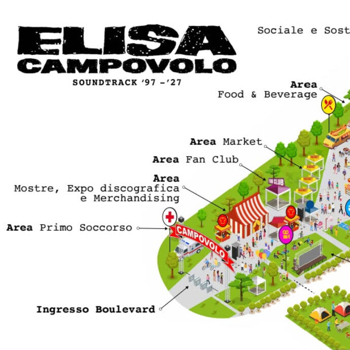 Elisa festeggia 30 anni di carriera con un evento a Campovolo: tutte le informazioni, la data e gli orari