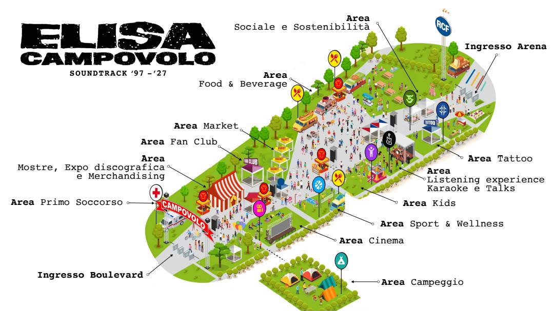 elisa festeggia 30 anni di carriera con un evento a campovolo tutte le informazioni la data e gli orari da Ilfattoquotidiano.it elisa festeggia 30 anni di carriera con un evento a campovolo tutte le informazioni la data e gli orari