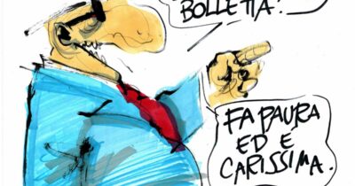 Copertina di La vignetta di Mora