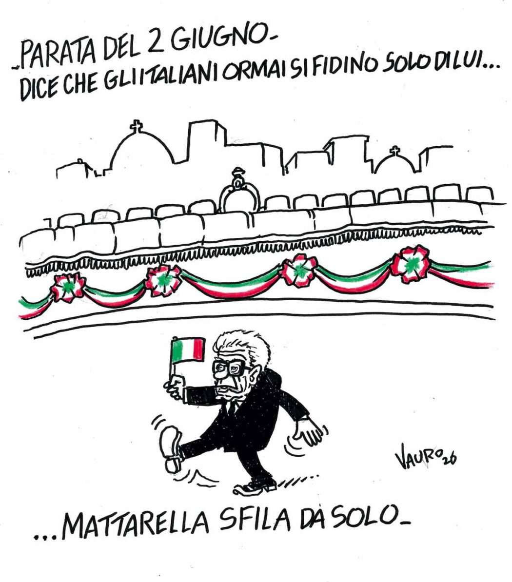 La vignetta di Vauro