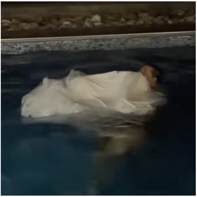 “Il mio abito da sposa poteva ammazzarmi, mi sono buttata in piscina e non respiravo. Ho solo seguito mio marito, non pensavo alla tragedia”: lo sfogo di una sposina