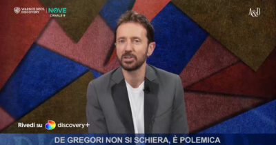 Copertina di De Gregori, Scanzi sul Nove: “Dice che che il pubblico si sensibilizza da solo? Non in questa fase storica, da lui mi aspettavo più coraggio”
