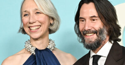 Copertina di “La mia fidanzata è facile da amare”: Keanu Reeves sorprende Alexandra Grant. Lei risponde: “La chiave della nostra relazione è il rispetto reciproco”