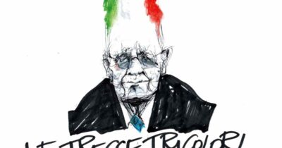 Copertina di La vignetta di Beppe Mora