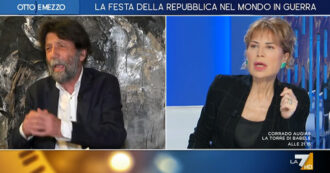 Copertina di Cacciari sbotta con Gruber: “Ce la prendiamo con Meloni, ma l’Europa di von der Leyen è infinitamente peggio di lei”