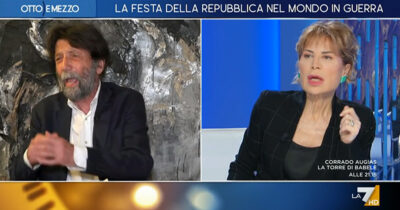 Copertina di Cacciari sbotta con Gruber: “Ce la prendiamo con Meloni, ma l’Europa di von der Leyen è infinitamente peggio di lei”