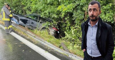 Copertina di Pozzolo beve e va  fuori strada. Primo incidente di Vannacci