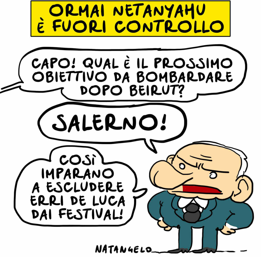 La vignetta di Natangelo