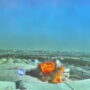 Copertina di Il momento in cui un drone iraniano colpisce l’aeroporto in Kuwait