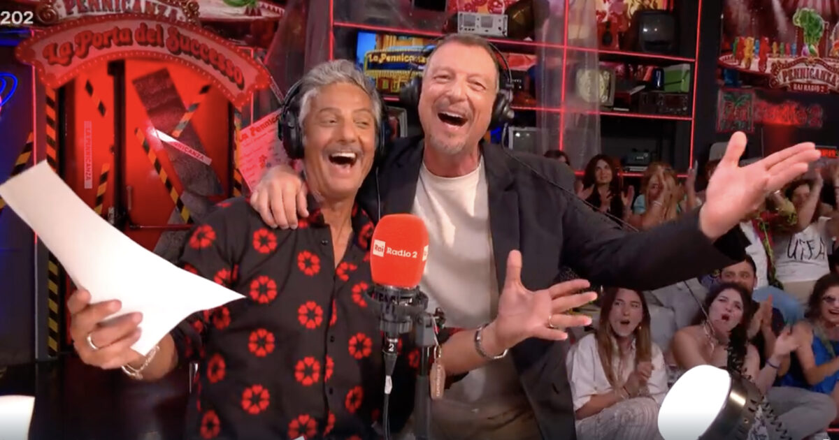 “Anche se la Rai ha dei muri enormi, io non ho paura e voglio superarli. Ho scartato Annalisa a Sanremo”: Amadeus torna dopo 2 anni. Fiorello scherza: “A settembre torni qui?”