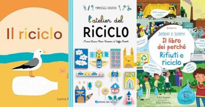Copertina di Giornata Mondiale dell’Ambiente, dal fast fashion ai rifiuti: 5 libri per insegnare ai bambini il valore del riciclo e della sostenibilità