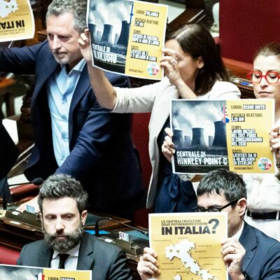 Copertina di Meloni corre  sul nucleare:   subito la legge  (non le centrali)