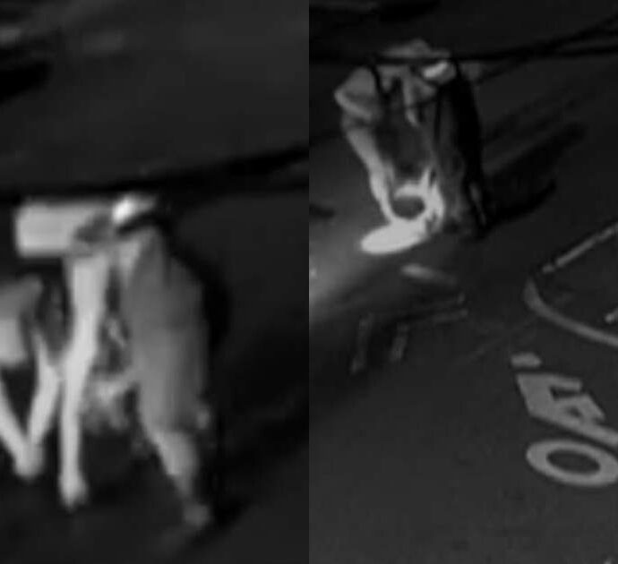 Gruppi di persone entrano ed escono dai tombini nel cuore della notte: la polizia apre un’indagine sull’inquietante scena ripresa dalle telecamere di sorveglianza