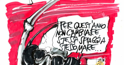 Copertina di La vignetta di Mora