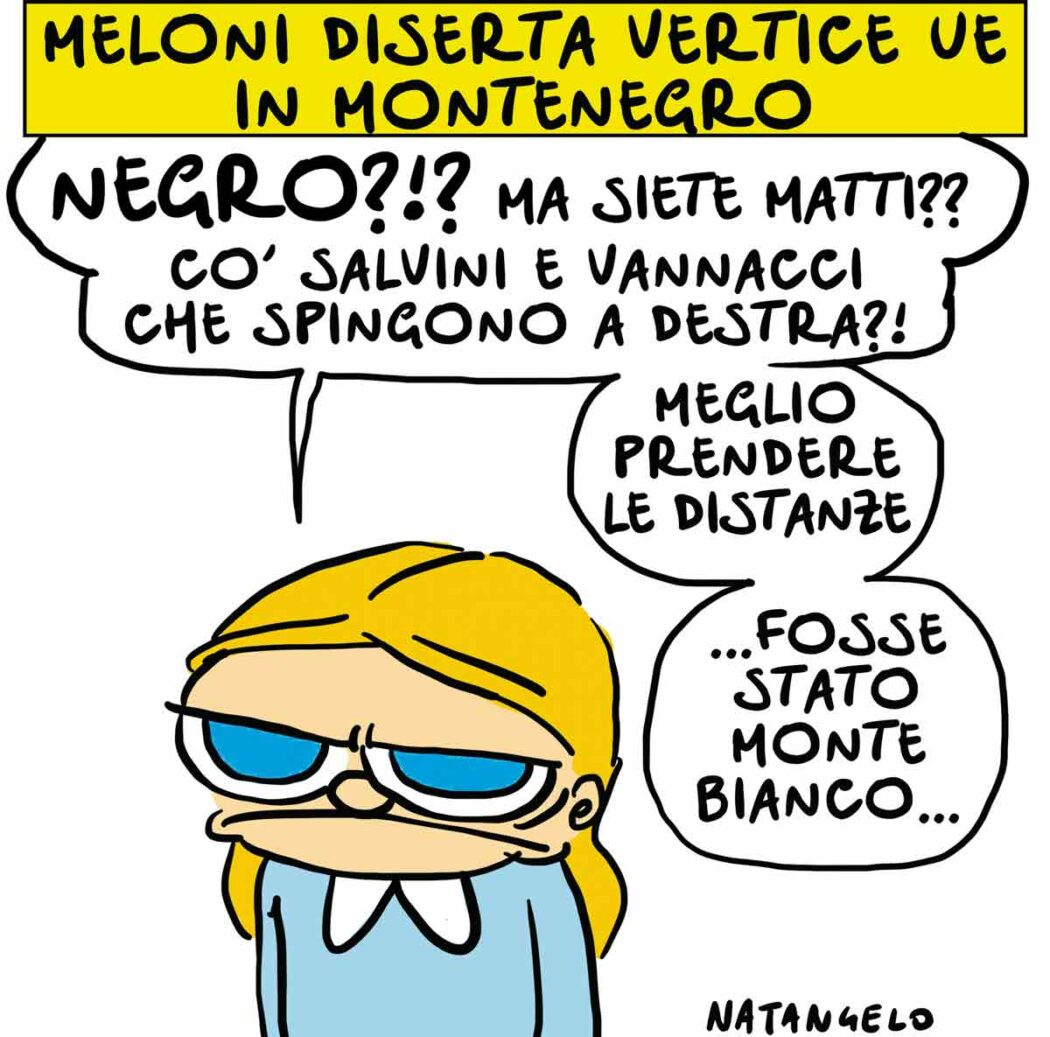 La vignetta di Natangelo
