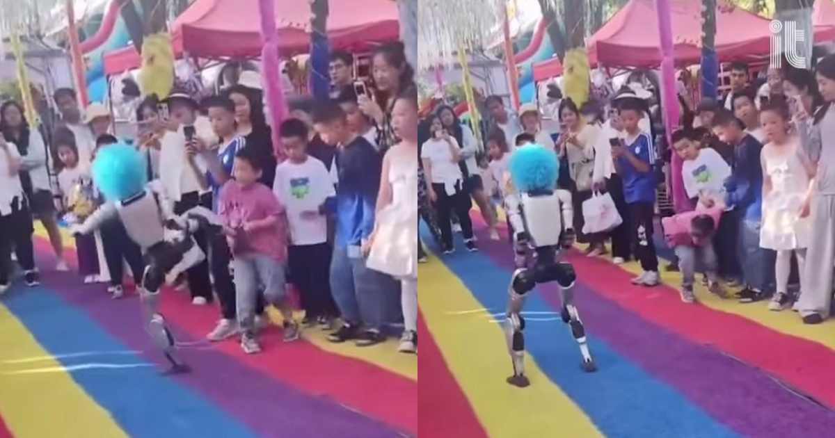 Robot umanoide colpisce con un calcio un bambino durante uno spettacolo di arti marzialI – IL VIDEO