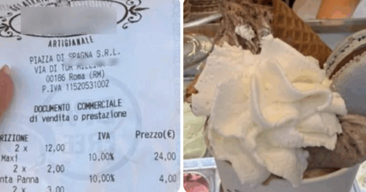 “Abbiamo pagato 44 euro per due gelati. È stato uno choc. Ci hanno servito cannoli e macaron senza dirci che erano extra”: il racconto di una turista americana in vacanza a Roma