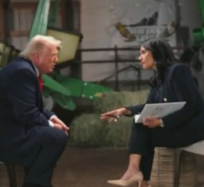 Trump interrompe l’intervista con Nbc: “Siete faziosi e disonesti”. La giornalista: “Sono venuta fin qui dal Wisconsin”