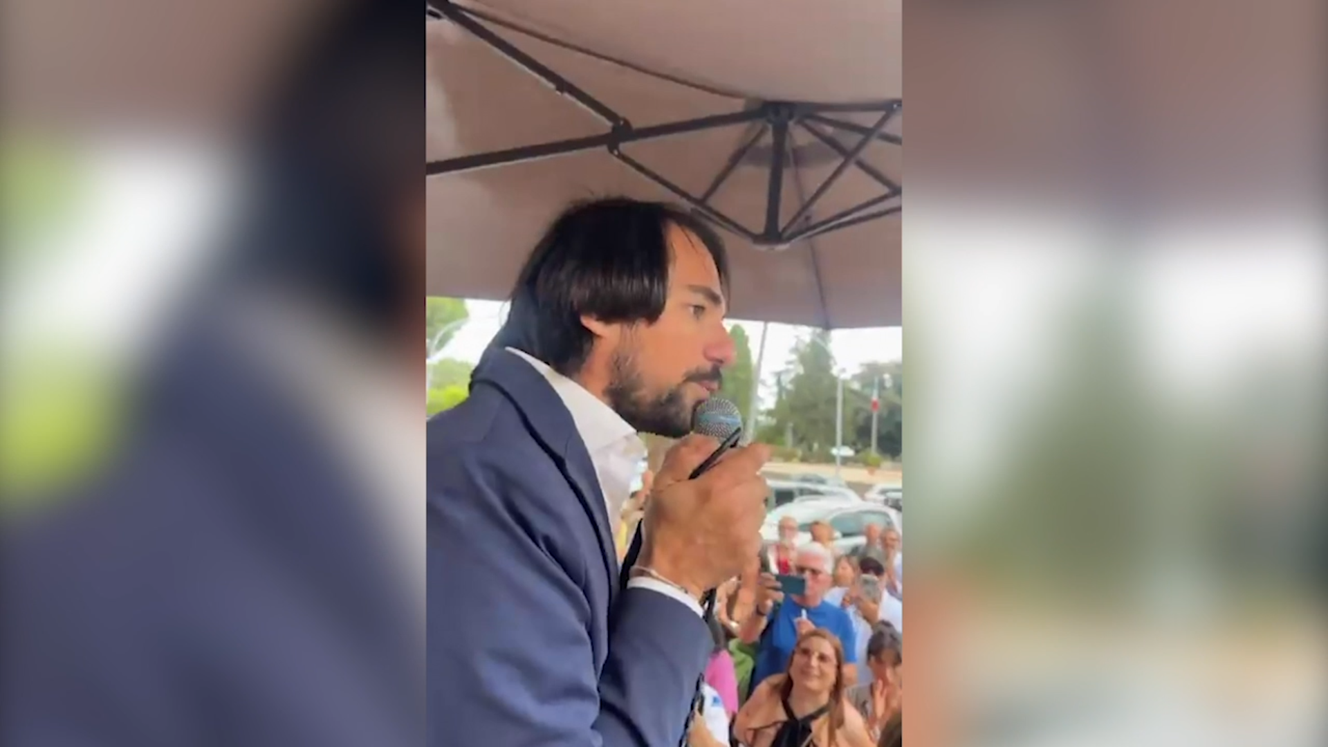 Ballottaggio ad Agrigento, la festa del candidato di centros