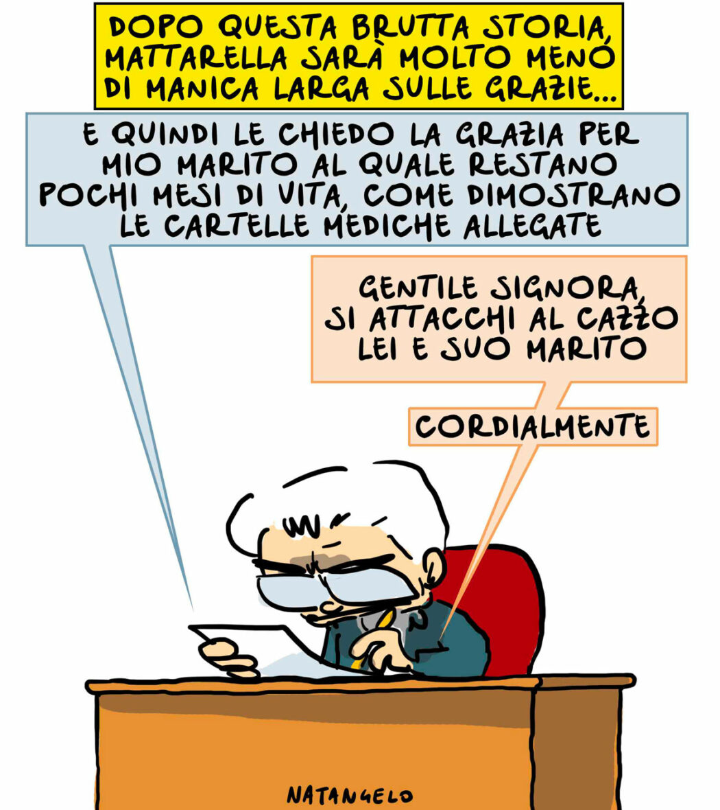 La vignetta di Natangelo