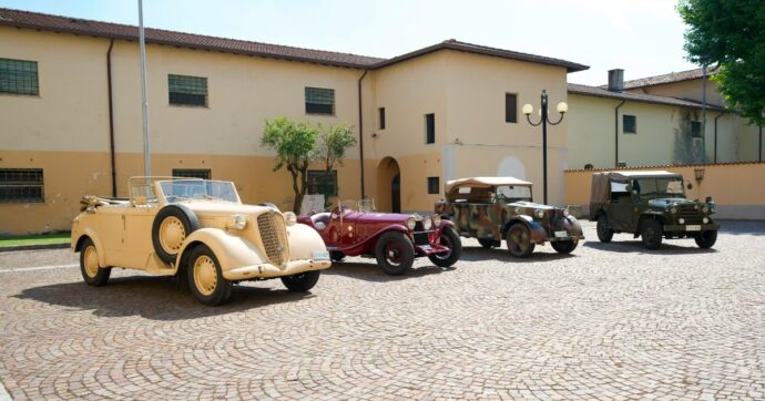 Dalle Alfa Romeo alla Campagnola, i veicoli storici dell’Esercito alla 1000 Miglia – FOTO
