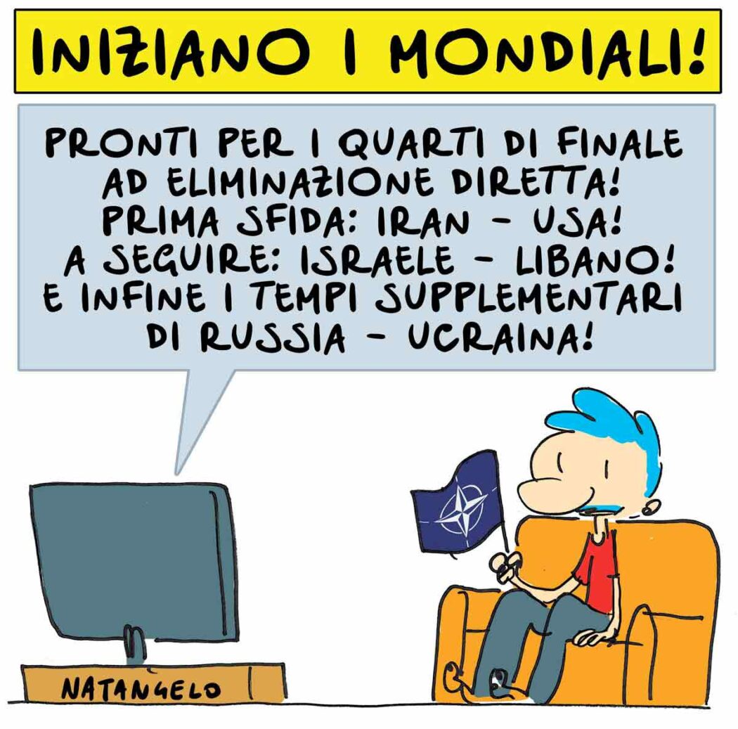 La vignetta di Natangelo