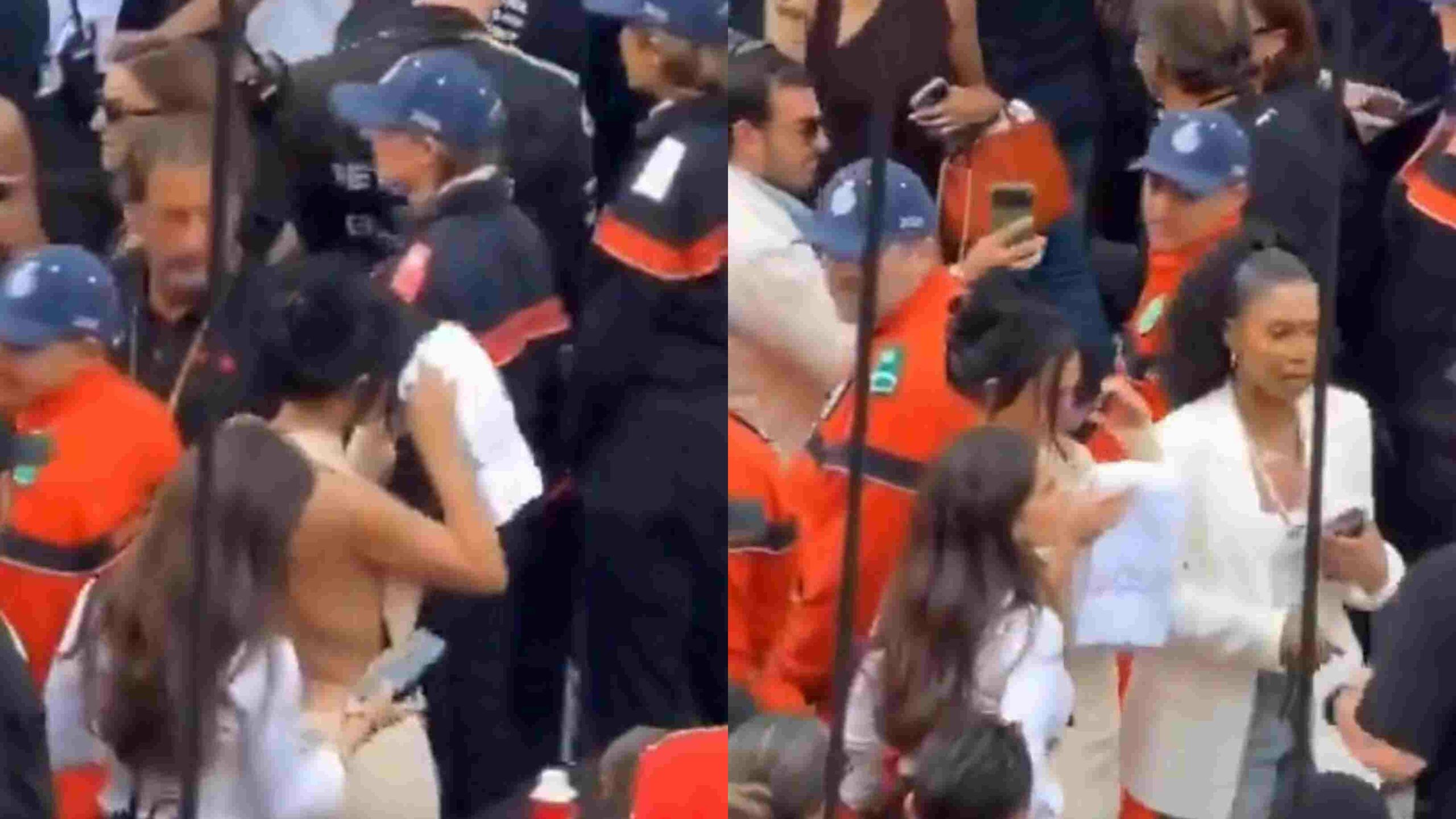 Kim Kardashian ruba l’asciugamano a Kimi Antonelli dopo la v