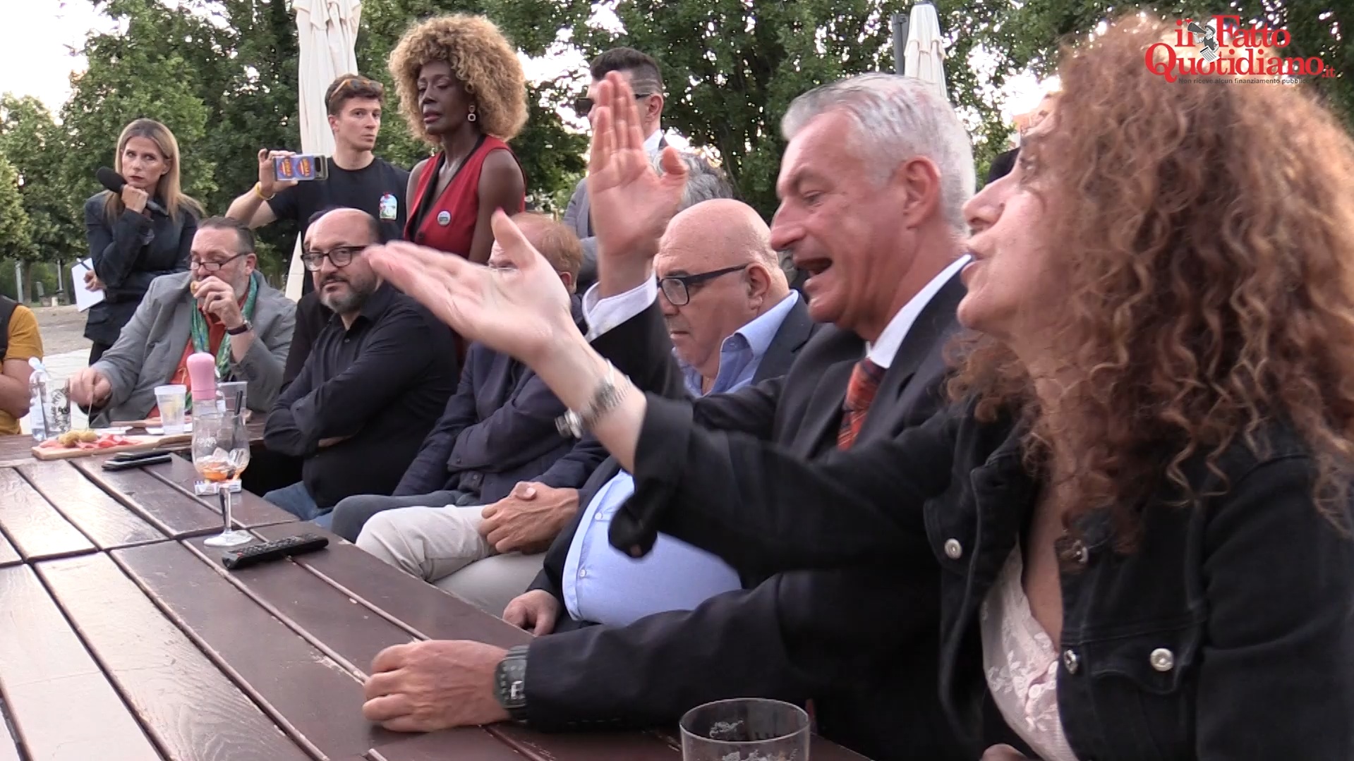 Vannacci vs Gruber, l’aperitivo milanese per tifare il gener