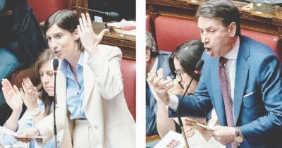 Copertina di Conte inizia la sua campagna: “Toccherà a noi governare”. Schlein coccola la destra Pd