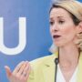 Copertina di Diplomazia Ue, avviso di sfratto  per l’inutile Kallas,  la ultrà del bellicismo