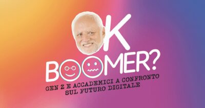 Copertina di “Ok boomer”,   da domani nuovo  vodcast del Fatto  con Della Sala